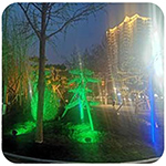 保定競秀公園旁七一路街心公園（口袋公園）開放了！您知道哪些景觀燈等亮化燈具為什么那么布置設計嗎？